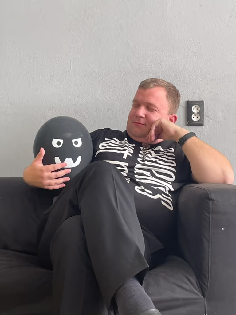 Martin Cetkovsky, LTTR/CORP Co-founder, master of skeletal portals infrastructure